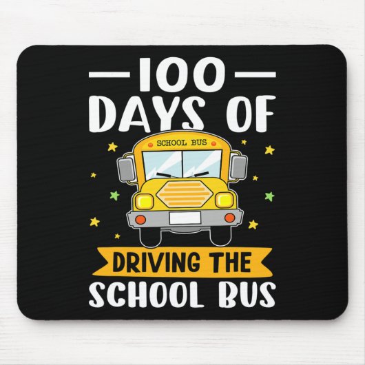 Tage der Schulbusfahrt 1 Mousepad (Vorne)