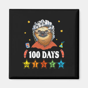 Tage der Schule 100 Jahre alt Lady Kostüm für Frau Magnet