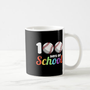 Tage der Schule Baseball 100. Tag Schüler Jungs Gi Kaffeetasse