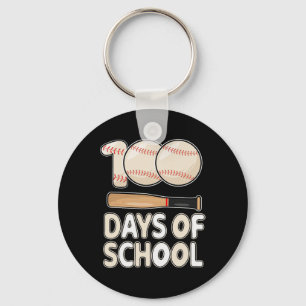 Tage der Schule Baseball für Kinder Student 100. T Schlüsselanhänger