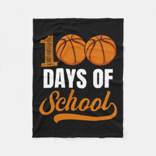 Tage der Schule Basketball Player Boy Girl Fleecedecke