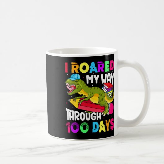 Tage der Schule Dinosaurier-brüteter Lehrer Studen Kaffeetasse (Rechts)