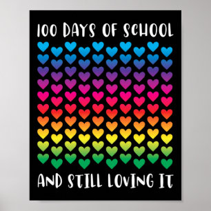 Tage der Schule und immer noch lieben es Regenboge Poster