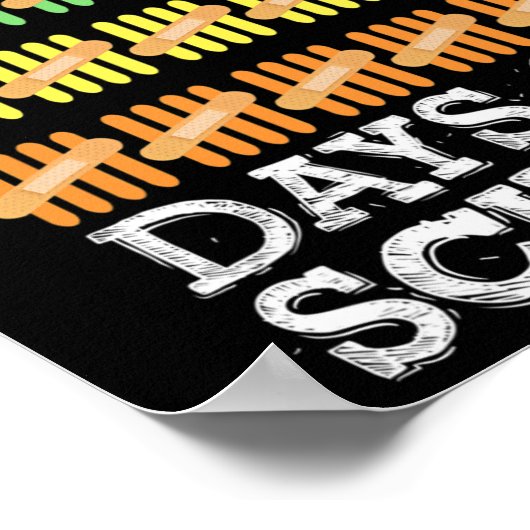 Tage der Schulkinder Poster (Ecke)