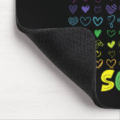 Tage der Schullehrerin Kinder Schülerjunge Mädchen Mousepad (Ecke)