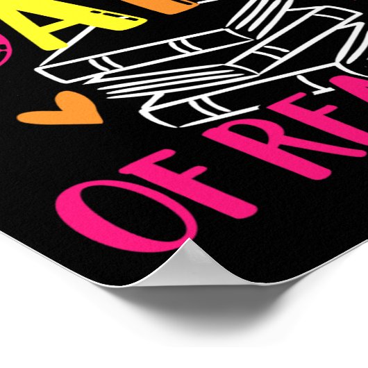 Tage der Schullektüre englischer Lehrbücher Poster (Ecke)