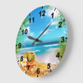 Tage der Sommermauer Große Wanduhr (Winkel)