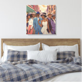 Tage der Vergangenheit Leinwanddruck (Insitu (Schlafzimmer))