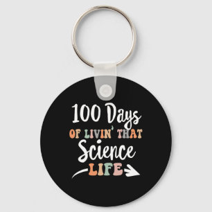 Tage der Wissenschaft 100. Tag der Schule für Stam Schlüsselanhänger