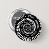 Tage der Woche Button (Vorne & Hinten)