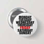 Tage der Woche Button (Vorne & Hinten)