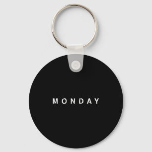 Tage der Woche Montag Dienstag Mittwoch Donnerstag Schlüsselanhänger
