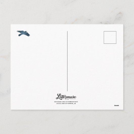 Tage der Wolke / Postkarte (Rückseite)