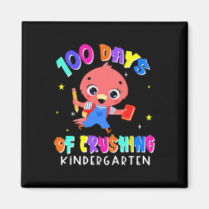 Tage der Zerschlagung des Kindergartens Flamingo F Magnet
