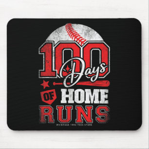 Tage der Zuhause laufen Baseball Boys Kids 100. Ta Mousepad