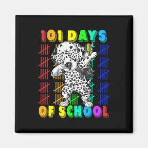 Tage des Dalmatiners in der Schule Hund 100 Tage s Magnet