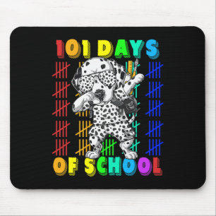 Tage des Dalmatiners in der Schule Hund 100 Tage s Mousepad