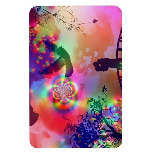 Tage des Himmels Magnet (Vertikal)