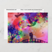 Tage des Himmels Postkarte (Vorne/Hinten)