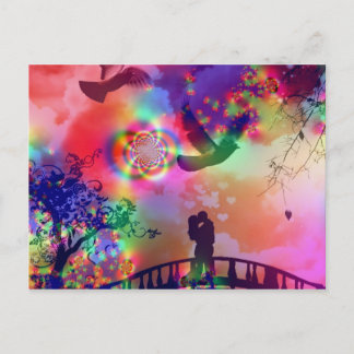 Tage des Himmels Postkarte