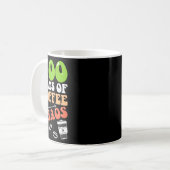 Tage des Kaffees und Chaos 100. Schullehrer Kaffeetasse (Vorderseite Links)