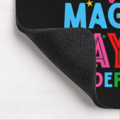 Tage des Kindergartens glücklich 100. Schultag Mousepad (Ecke)
