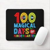 Tage des Kindergartens glücklich 100. Schultag Mousepad (Mit Mouse)