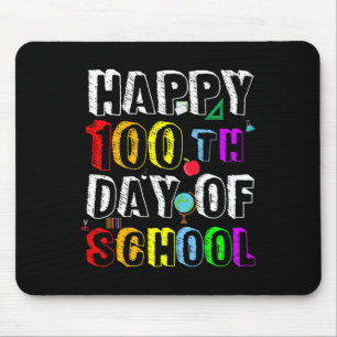 Tage des Lehrers und Studenten glücklich 100 Tage Mousepad