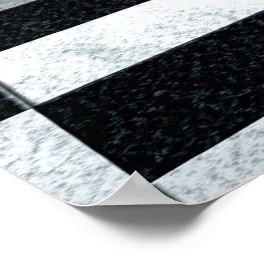 Tage des Noir Art Poster (Ecke)