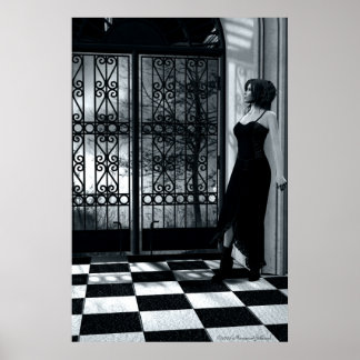 Tage des Noir Art Poster
