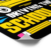 Tage des Schulbusfahrens Poster (Ecke)