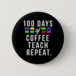Tage des Schulgeschenks für Lehrer, die Kaffee Lie Button