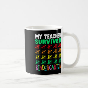 Tage des T-Shirts Kinder 100. Schultag Kaffeetasse