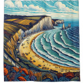 Tage Duschvorhang (Vorderseite)