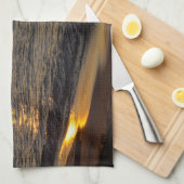 Tage enden in Traverse City Geschirrtuch (Viertel Falte)