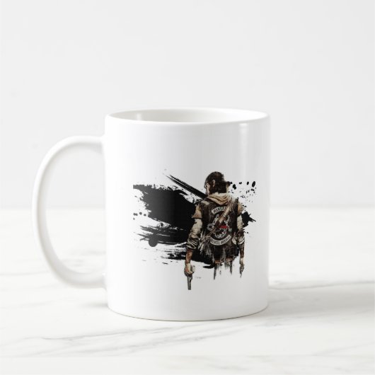 Tage Gone Graphic Kaffeetasse (Links)