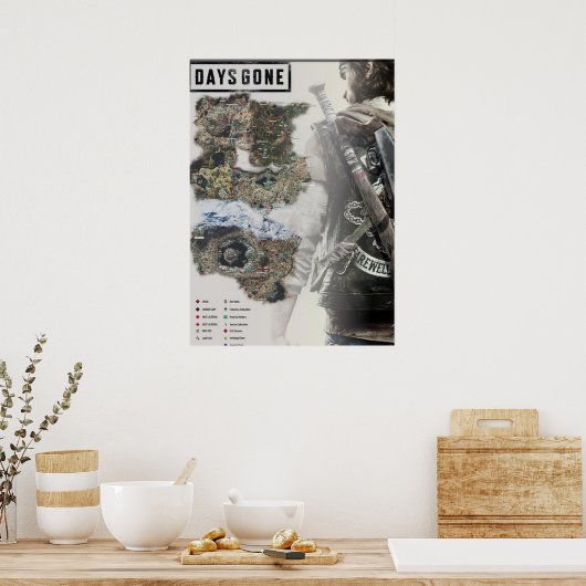 Tage Gone Poster (Küche)