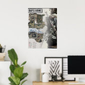 Tage Gone Poster (Heimbüro)