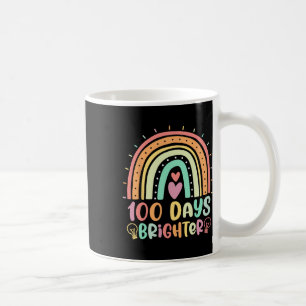 Tage Hellerer Regenbogen glücklich 100. Schultag Kaffeetasse