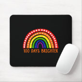 Tage Hellerer Spaß Lehrer 100. Schultag Mousepad (Mit Mouse)