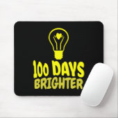 Tage Helleres Glück 100 Tage Schuljunge Mädchen Mousepad (Mit Mouse)