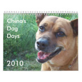 Tage Hunde2010 der China Kalender (Titelbild)