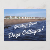 Tage Hütten Postkarte aus Cape Cod Bay angezeigt (Vorderseite)