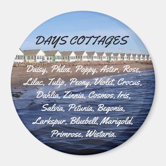 Tage Hütten Roll Call Magnet (Vorne)