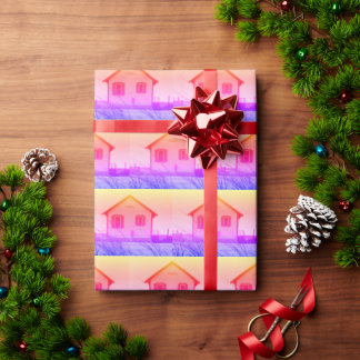 Tage Hütten Wrapping Paper "Ticky Tacky" Geschenkpapier