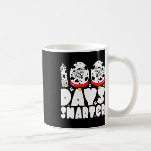 Tage klüger Dalmatiner Hund 100 Tage Schuljunge Kaffeetasse