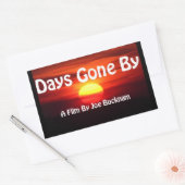 Tage nach Aufklebern Rechteckiger Aufkleber (Umschlag)