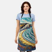 Tage Schürze (Getragen)