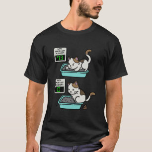 Tage seit dem letzten Unfall Kitten Litter Meme Ni T-Shirt