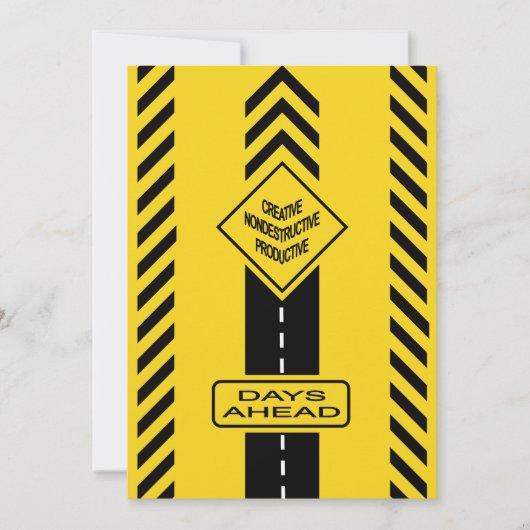 Tage vor einladung (Vorderseite)